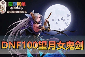 【搬运端游】DNF地下城与勇士100单机望月版真女鬼剑女圣职者送GM虚拟机一键端