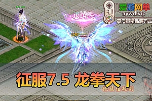 爱游网单亲测【征服】7.5龙拳天下单机版 高清大屏 亲测视频安装教学 免虚拟机一键端 无GM