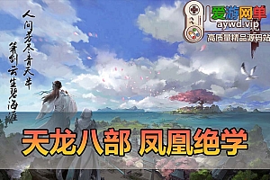 爱游网单亲测【天龙八部】凤凰绝学单机版带GM工具丰富时装坐骑虚拟机一键端视频安装教学